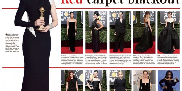 Red carpet blackout, January 2018